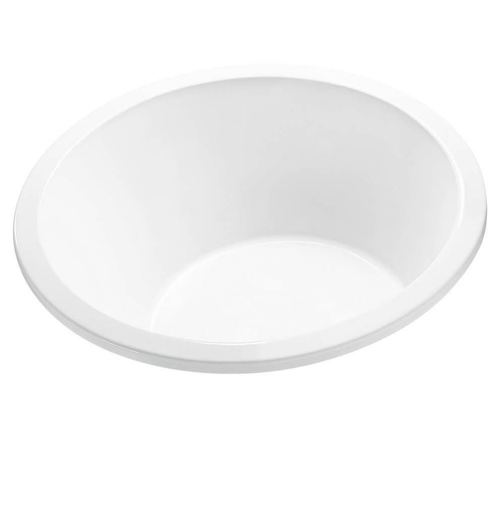 Jasmine 1 Acrylic Cxl Undermount Round Air Bath Elite/Ultra Whirlpool - Biscuit (65.5X65.5)