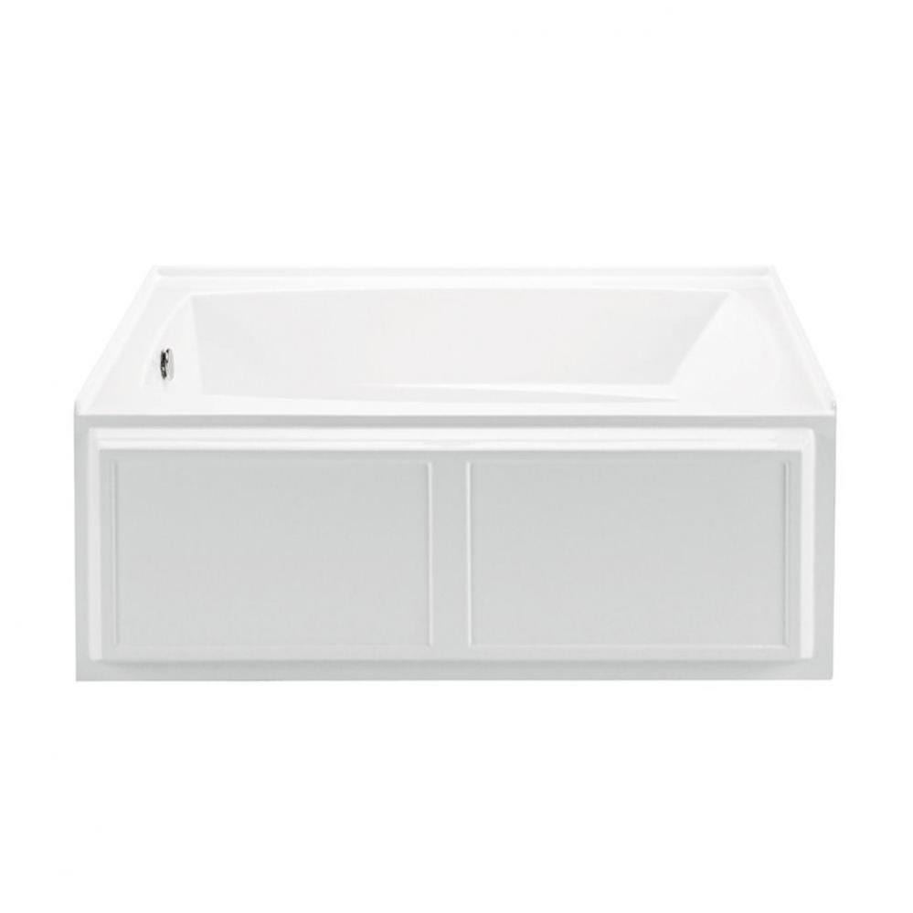 60X32 ALMOND INTEGRAL SKIRTED WHIRLPOOL Wyndham 5- LEFT HAND DRAIN