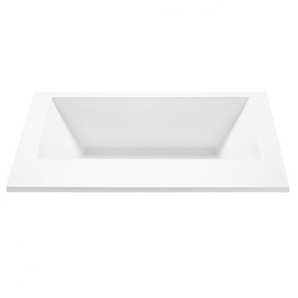 Metro 1 Acrylic Cxl Drop In Air Bath/Stream - Biscuit (71.75X41.875)