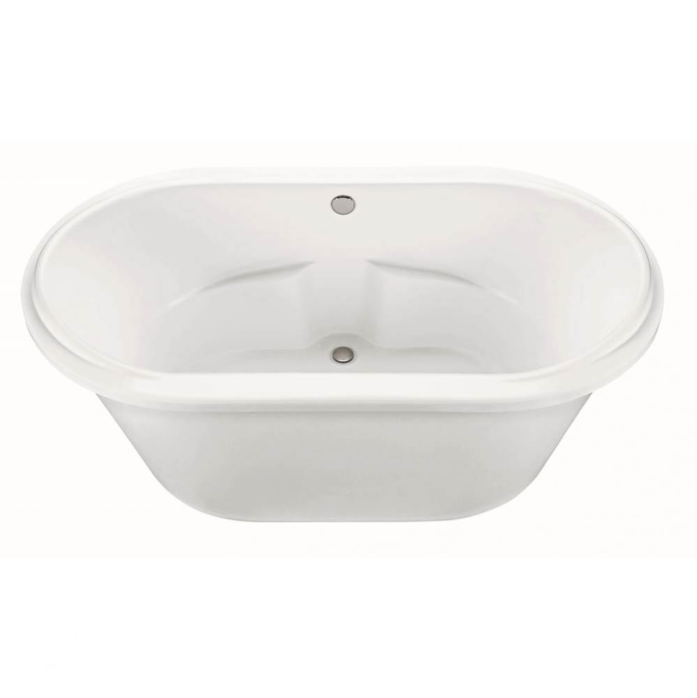 Harmony 2 Dolomatte Freestanding Air Bath - White 71.25X41