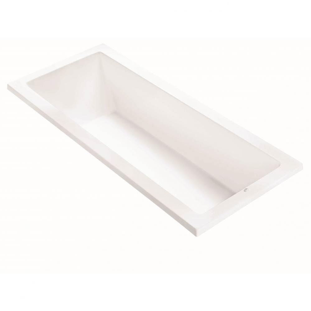 Andrea 2 Dolomatte Undermount Air Bath/Microbubbles - White (71.625X31.75)