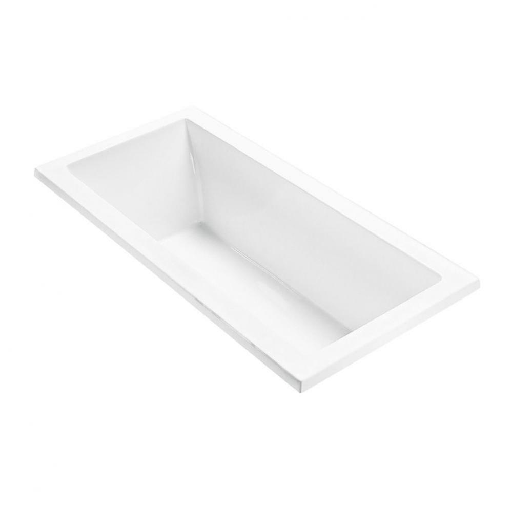 Andrea 4 Acrylic Cxl Undermount Air Bath/Stream - White (66X31.75)