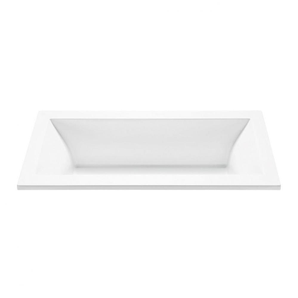 Andrea 8 Acrylic Cxl Drop In Air Bath Elite/Ultra Whirlpool - White (71.625X36)