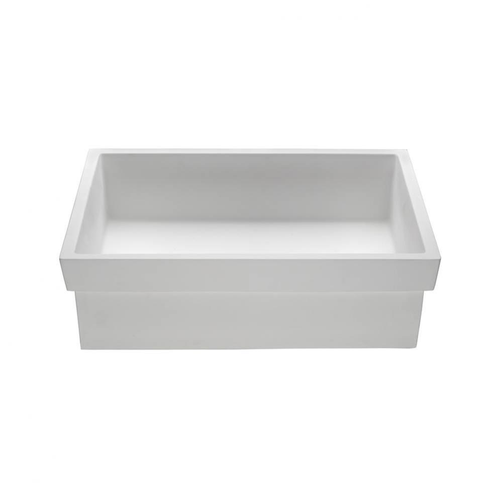 21X16 GLOSS BISCUIT ESS SINK-CONTINUUM RECTANGLE