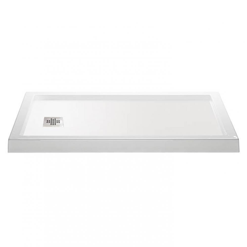 6030 Dolomatte Rh Drain Multi Threshold - White