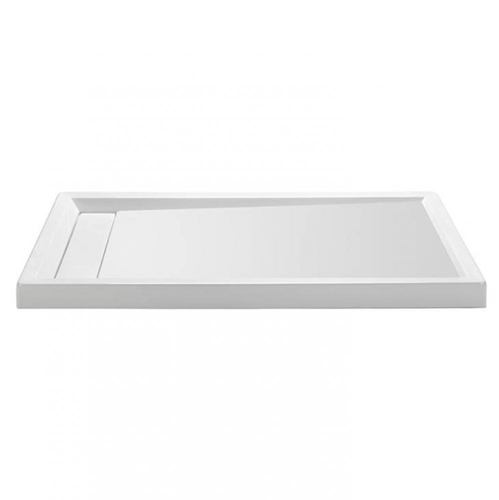 6032 Dolomatte Rh Hidden Drain Multi Threshold - White