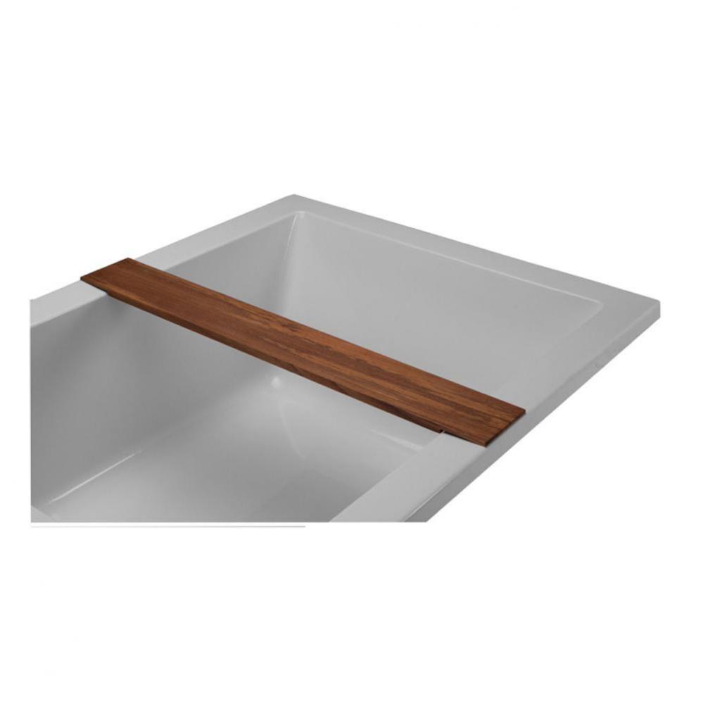 TEAK TUB TRAY - NON SLATTED