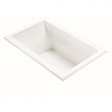 MTI Baths AEM101DM-WH-UM - Andrea 11 Dolomatte Undermount Air Bath Elite/Microbubbles - White (60X36)