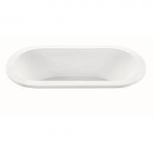 MTI Baths SM111DM-WH-UM - New Yorker 5 Dolomatte Undermount Stream - White (71.875X36)