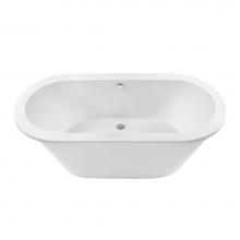 MTI Baths S112DM-WH - New Yorker 6 Dolomatte Freestanding Soaker - White (71.875X36)