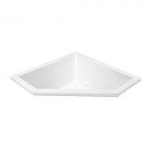 MTI Baths P113-AL-UM - 48X48 ALMOND UNDERMOUNT CORNER WHIRLPOOL Deborah 1