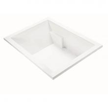 MTI Baths AEAP114UDM-WH-DI - Andrea 9 Dolomatte Drop In Air Bath Elite/Ultra Whirlpool - White (66.75X49)