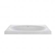 MTI Baths AST131A-BI-GL - Akana Sculpturestone  Drop In Air Bath - Gloss Biscuit (65.5X38)