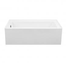 MTI Baths P152U-AL-RH - 60X30 Al Integral Skt Ultra Wp-Cameron 2 - Right Hand Drain