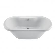 MTI Baths AE182+BASE182-BI - 71X35 Biscuit Freestanding Aria Elite With Pedestal Melinda 6