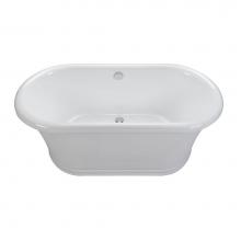 MTI Baths AE208BI - 66X34X24 Biscuit Freestanding Aria Elite Bath Laney 2