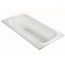 MTI Baths SM20DM-WH - Georgian 3 Dolomatte Drop In Stream - White (71.5X35.5)