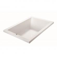 MTI Baths AE212DM-WH-UM - Andrea 25 Dolomatte Undermount Air Bath Elite- White (48X32)