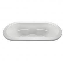 MTI Baths AU213-AL-UM - 72x36 ALMOND UNDERMOUNT OVAL ULTRA THERAPY WP/AIR BATH COMBO-New Yorker 7