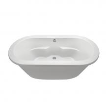 MTI Baths AST214-BI - New Yorker 8 Acrylic Cxl Freestanding Air Bath - Biscuit (71.75X36)