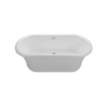 MTI Baths S216-BI - Laney 4 Acrylic Cxl Freestanding Soaker - Biscuit (72X33.75)