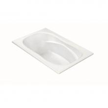 MTI Baths ASTM21DM-WH - Hartwell Dolomatte Drop In Air Bath/Microbubbles - White (71.5X47.5)