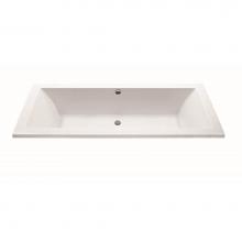 MTI Baths AEAP229DM-WH-UM - Andrea 27 Dolomatte Undermount Air Bath Elite/Whirlpool - White (86X36)