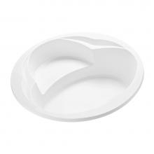 MTI Baths P35U-AL - 60X60 ALMOND ROUND ULTRA THERAPY WHIRLPOOL-RENDEZVOUS 2