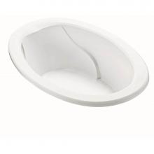 MTI Baths SM39DM-WH - Adena 5 Dolomatte Oval Drop In Stream - White (63X41.25)