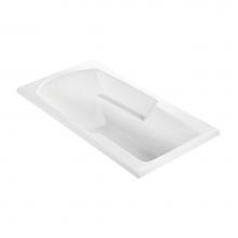 MTI Baths S05-BI - Wyndham 1 Acrylic Cxl Drop In Soaker - Biscuit (59.75X35.75)