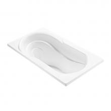 MTI Baths P51-AL - 60X32 ALMOND STANDARD WHIRLPOOL-reflection 4