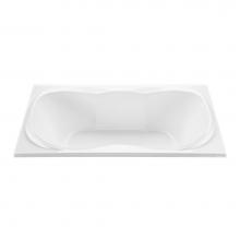 MTI Baths M62-BI - Tranquility 2 Acrylic Cxl Drop In Microbubbles - Biscuit (72X42)