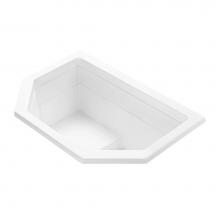 MTI Baths AEM65-BI-DI - Atlantica Acrylic Cxl Drop In Air Bath Elite/Microbubbles - Biscuit (50X23.625/34.75)