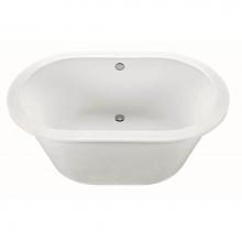 MTI Baths S68DM-WH - New Yorker 4 Dolomatte Freestanding Soaker - White (65.5X41.5)