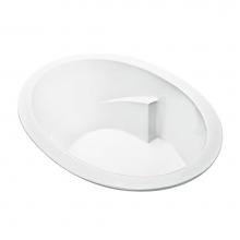 MTI Baths M72-BI - Adena 6 Acrylic Cxl Oval Drop In Microbubbles - Biscuit (63X41.25)