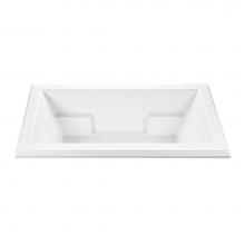 MTI Baths AU79-AL-UM - 72X42 ALMOND UNDERMOUNT AIR ULTRA WHIRLPOOL COMBO Madelyn 1