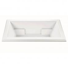 MTI Baths P79UDM-WH-DI - Madelyn 1 Dolomatte Drop In Ultra Whirlpool - White (71.625X41.75)