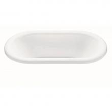 MTI Baths SM87DM-WH - Melinda 3 Dolomatte Drop In Stream - White (65.5X35)