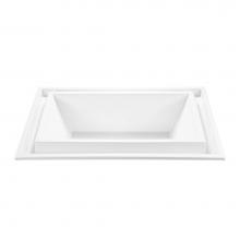 MTI Baths AEAP89U-AL-UM - 78X47 ALMOND UNDERMOUNT ULTRA THERAPY WP/ ARIA ELITE COMBO CARIBE