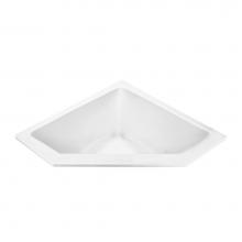 MTI Baths AEAP90-AL-UM - 42X42 ALMOND UNDERMOUNT CORNER STD. WHIRLPOOL/ARIA ELITE COMBO Deborah 2