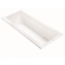 MTI Baths AW92DM-WH-UM - Andrea 2 Dolomatte Undermount Air Bath/ Whirlpool - White (71.625X31.75)