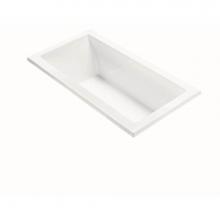 MTI Baths M96DM-WH-DI - Andrea 6 Dolomatte Drop In Microbubbles - White (60X32)