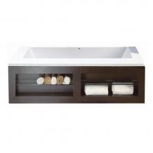 MTI Baths FN175-1 - Metro 3 Surround Front And 1 Side Version A - Unfinished