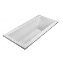 MTI Baths MBSCR6636-BI-DI - 66x36,BASICS,SOAKING,RECTANGULAR TUB,BISCUIT, DROP-IN