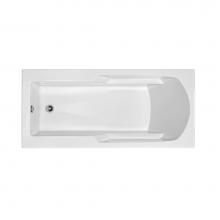 MTI Baths MBWRR6630EWH - 66X30 WHITE WHIRLPOOL TUB-BASICS