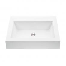 MTI Baths MTCS700-BI-GL - 22X17 GLOSS BISCUIT  ESS SINK METRO