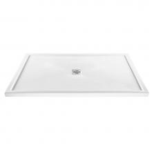 MTI Baths SB5434MTBI - 5434 Acrylic Cxl Center Drain Multi Threshold - Biscuit