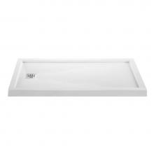 MTI Baths SB6032MTBIRH - 6032 Acrylic Cxl Rh Drain Multi Threshold - Biscuit