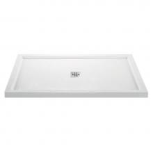 MTI Baths SB6642MTBI - 6642 Acrylic Cxl Center Drain Multi Threshold - Biscuit