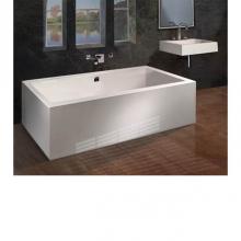 MTI Baths S229ASCULPT2 - 86X36 Sculpted 2 Side White Soaker Andrea 27